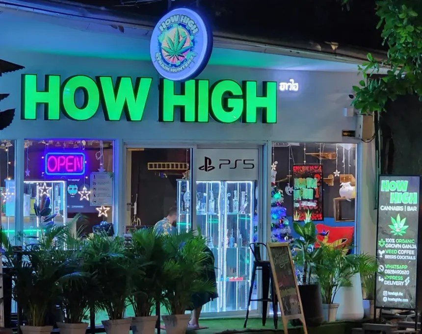 How High – cannabis bar & shop, Koh Samui